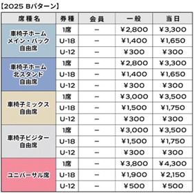 2025 Bパターン