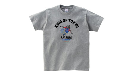 COMBINATION MEAL Collab Legend T-Shirt GRY Amaral