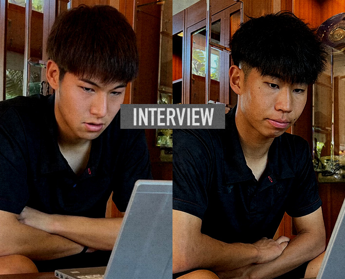 Entrevista em grupo com Tsubasa TERAYAMA e Yuta ARAI