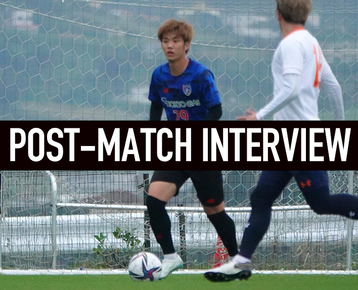 練習試合後インタビュー 2/2